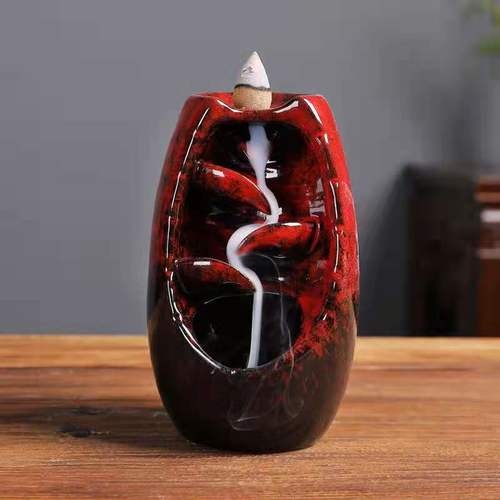 Ceramic Incense Waterfall Burner