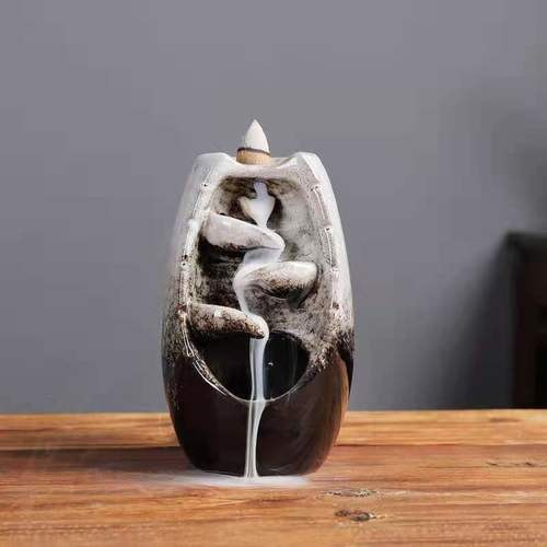 Ceramic Incense Waterfall Burner