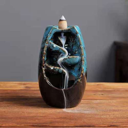 Ceramic Incense Waterfall Burner
