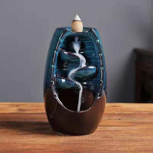Ceramic Incense Waterfall Burner